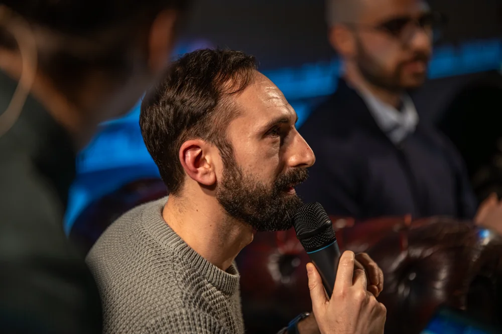 Alessio Merulla durante Artificial Intelligence as a transversal force, foto 1